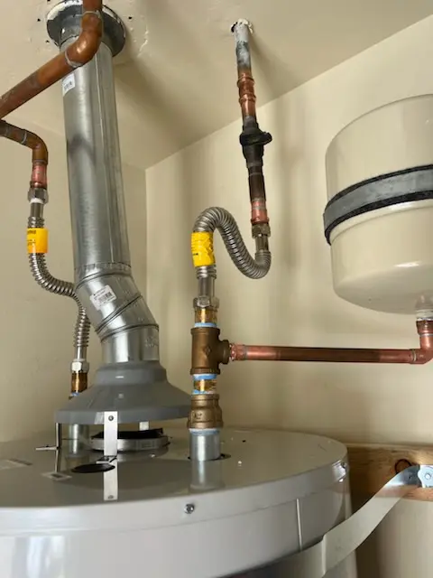 Water heater installation and plumbing repair in Caledonia